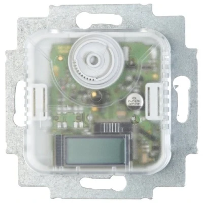 Afbeelding van Abb busch jaeger elektronische kamerthermostaat inbouw 230v 5a lcd 5graden tot 30 graden c 2cka001032a0490