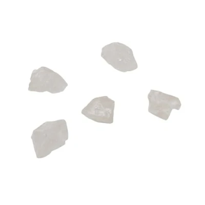 Afbeelding van 5 stuks witte kwartssteen, natuurlijk wit 20 tot 30 mm, stuks, ruwe bescherming, kwartskristal voor het maken van sieraden (wit kwarts, 5)