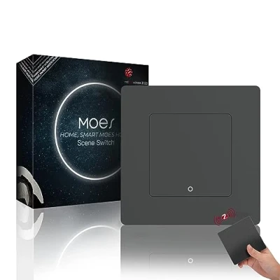 Afbeelding van MOES ZigBee Scene Wireless Switch,Smart Switch Without Installation,MOES Hub Required