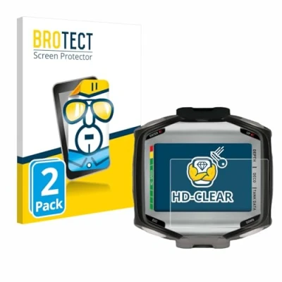 Afbeelding van BROTECT (2 Stuks) Schermbeschermer voor Mares Quad Screen Protector Transparant