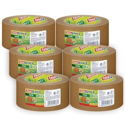 Afbeelding van tesa 57180 Pakband (l x b) 50 m mm 6 stuk(s)