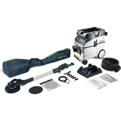 Afbeelding van Festool PLANEX LHS 2 M 225 EQ/CTL 36 Set Langnek schuurmachine en stofzuigerset Voor gladde afwerking 578452