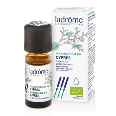 Afbeelding van Cypres etherische olie Ladrome bio 10 ml