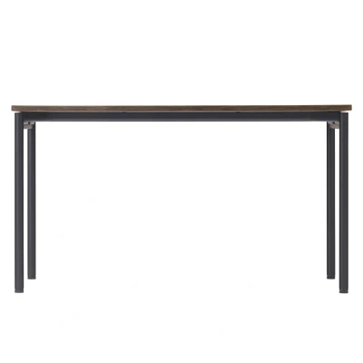Afbeelding van Audo Copenhagen Co Eettafel 140x70 Zwart/terra