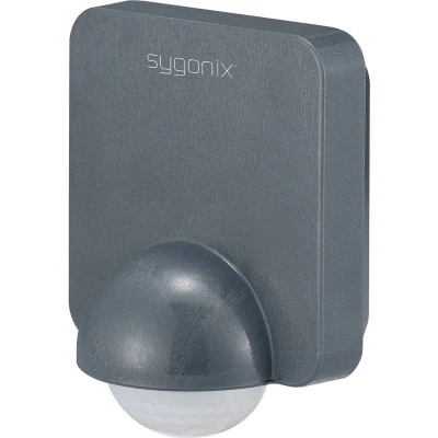 Afbeelding van Sygonix SY 5836536 PIR bewegingsmelder Wand 360 Relais Donkergrijs IP54