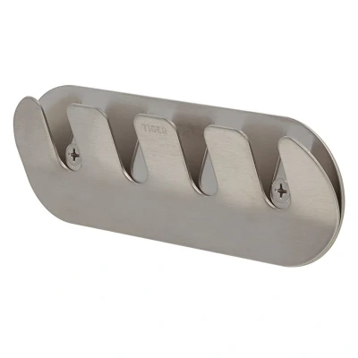 Afbeelding van Haak Tiger Rack Round RVS Geborsteld