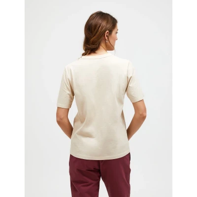 Afbeelding van Peak Performance Original Small LOGO TEE Tshirt basic, Dames, Maat: Small, Sand fog
