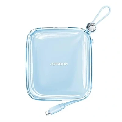 Afbeelding van Powerbank Joyroom JR L003 Jelly 10000mAh, Lightning, 22.5W (Blauw)