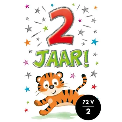 Afbeelding van Kaart That funny age 2 jaar TFA003