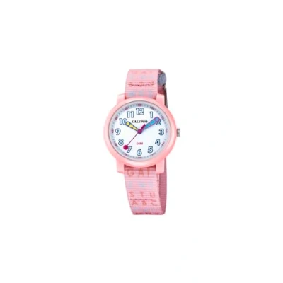 Afbeelding van Calypso Analoog kwartshorloge voor meisjes met nylon band K5811/1