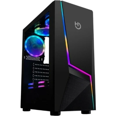 Afbeelding van ATX Semi toren doos Hiditec CHA010027 ARGB Zwart