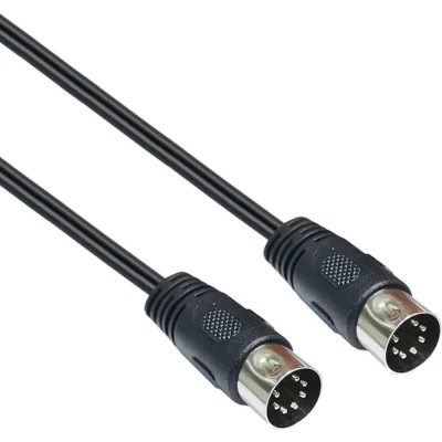 Afbeelding van DIN 7 pins audiokabel / zwart 1,5 meter