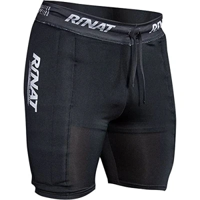 Afbeelding van Rinat korte compressie broek met bescherming, maat XXXS