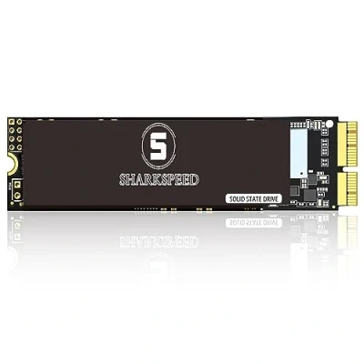 Afbeelding van SHARKSPEED SSD 256 GB compatibel met MacBook Air A1465 A1466 (2013 2015,2017), Pro A1502 A1398 (Retina 2013 2015), interne harde schijf M.2 NVME Gen3.0X4