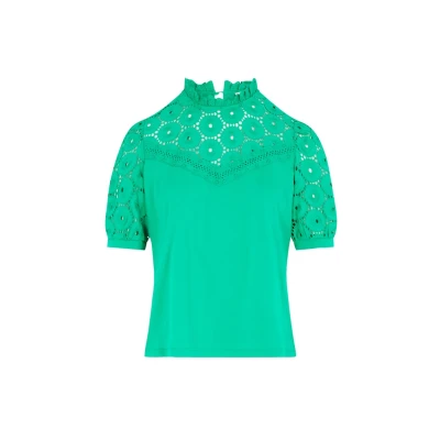Afbeelding van Morgan Blouse, Dames, Maat: XS, Vert émeraude