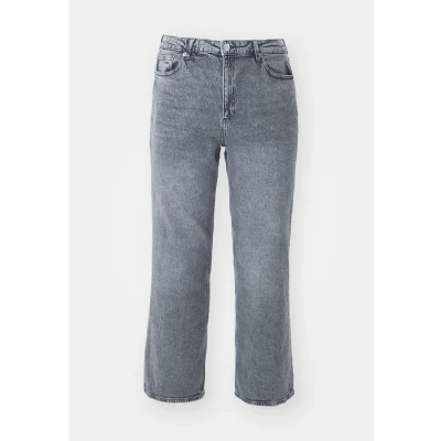 Afbeelding van VERO MODA CURVE high waist wide leg jeans medium grey denim