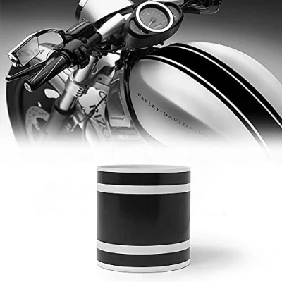 Afbeelding van Strepen Bike R Triple voor Motorfiets, Zwart, 8 cm x 2 mt