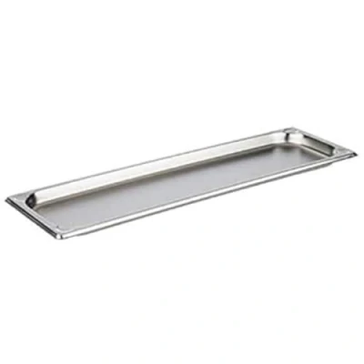 Afbeelding van APS 81800 GN 2/4 container, roestvrij stalen gastronorm afmetingen 160 x 530 mm/hoogte 20 mm/volume 1,2 liter