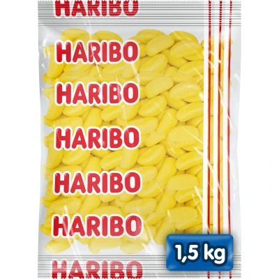 Afbeelding van Haribo Bananen 1500 gram