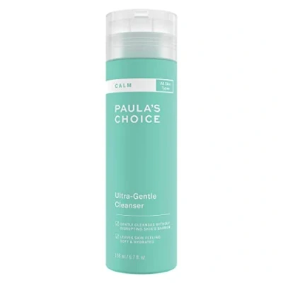 Afbeelding van Paula&#039;s Choice CALM Ultra Gentle Gezichtsreiniger Kalmerende Reiniger verwijdert Make Up &amp; Onzuiverheden Geschikt voor de Gevoelige Huid met Glycerine Alle Huidtypen 198 ml