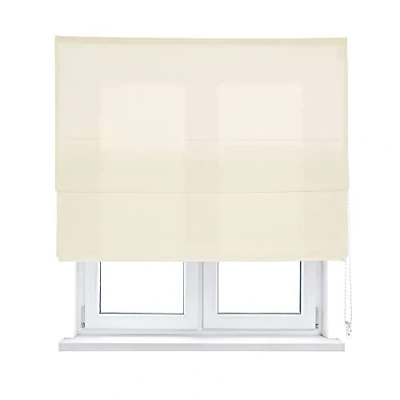 Afbeelding van Viewtex Basic vouwgordijn, verkrijgbaar in verschillende maten en kleuren, 75 x 250 cm, ivoor