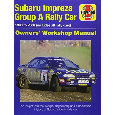 Afbeelding van Subaru Impreza Group A Rally Car Owners&#039; Workshop Manual: 1993 to 2008 (all models)
