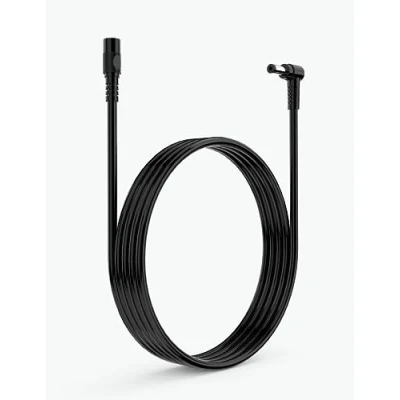 Afbeelding van Câble d&#039;Extension DC Tonton 1M, Cordon d&#039;Alimentation 12V 5,5mm x 2,1mm, 90 Angle L, pour Caméras de Surveillance, Bandes Lumineuses, etc. 100CM (1 Pièce)
