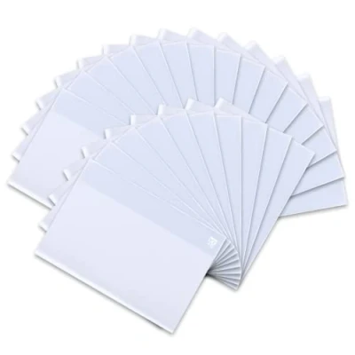 Afbeelding van ELBA 100420072 niethoezen 25 stuks schriftomslag, voor DIN A4 kleurloos