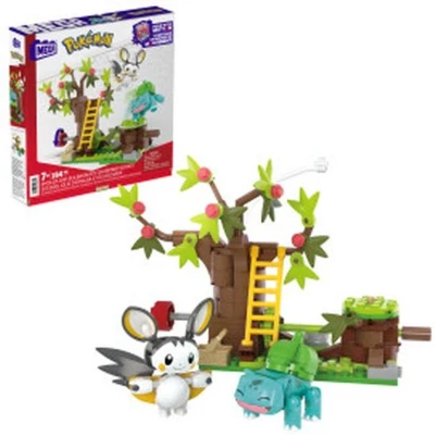 Afbeelding van Mega Construx Pokemon Emolga and Bulbasaur&#039;s Charming Woods