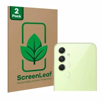 Afbeelding van ScreenLeaf Screenprotector voor Samsung Galaxy A54 5G (ALLEEN Camera Lens) Duurzame schermbescherming Folie Beschermfolie transparant (2 Stuks)