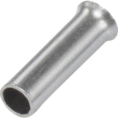 Afbeelding van TRU COMPONENTS 1091259 Adereindhulzen 0.75 mm² Ongeïsoleerd Metaal 100 stuk(s)