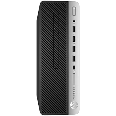 Afbeelding van HP PC Computer ProDesk 600 G3 SFF Intel Core i5 7400T RAM 8GB DDR4 SSD 240 GB Windows 10 Pro (Refurbished)