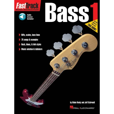Afbeelding van Fasttrack bass method 1 guitare basse +cd