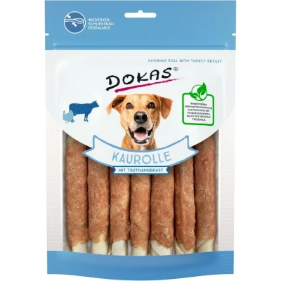 Afbeelding van Dokas Kauwrollen Kalkoenfilet 3 x 190 g