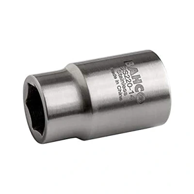 Afbeelding van Bahco Dop 1/2&quot; zeskant roestvaststaal 15 mm SS220