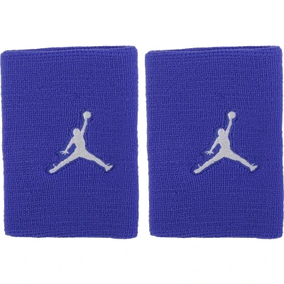 Afbeelding van Jordan Dri FIT Wristbands J0003601 410, Unisex, Blauw, polsbanden, maat: One size