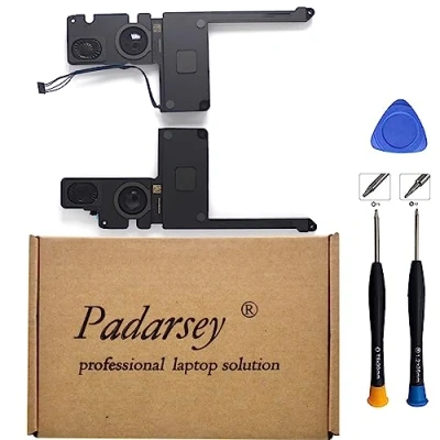 Afbeelding van Pardarsey Interne vervangende luidsprekerset, links en rechts, compatibel met MacBook Pro 15 inch Retina A1398 (midden 2012, begin 2013) 2014 2015