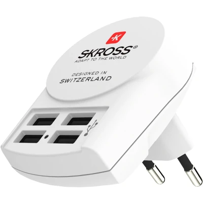 Afbeelding van SKROSS Euro USB Lader (4xUSB 4800 mA Type A)