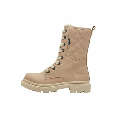 Afbeelding van s.Oliver Kinder WL Lace Boot 5 46223 43 Sneeuw, Zand, 1 UK, 33 EU