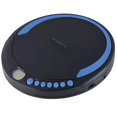 Afbeelding van New Majestic DM 1550 Portable CD player Zwart, Blauw