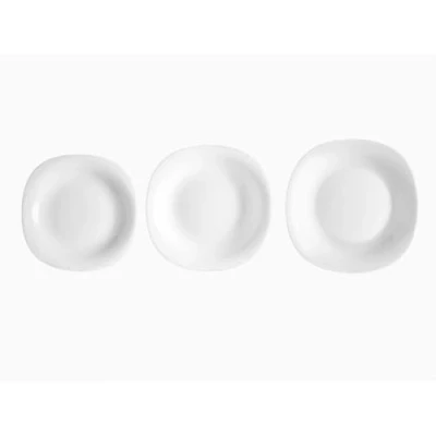 Afbeelding van Serviesset Vivalto F LFP95 85 90 Wit Opaal glas (2 Stuks)
