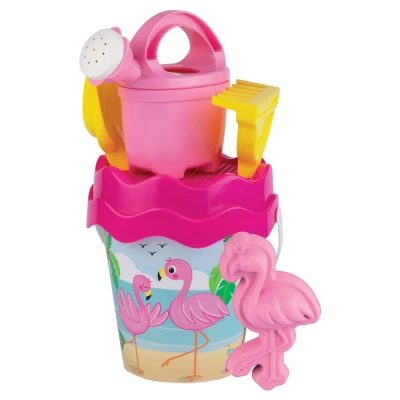 Afbeelding van Zand En Strand Emmerset Flamingo 6 delig