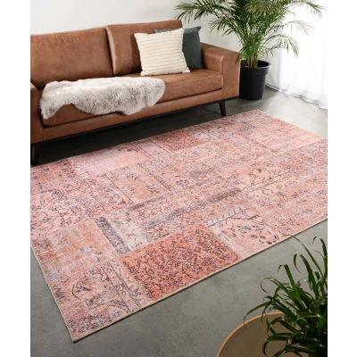 Afbeelding van Patchwork Vloerkleed Fade Heritage Beige/terracotta 230x330 Cm