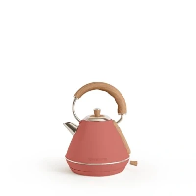 Afbeelding van CREATE / Kettle Retro M elektrische waterkoker terracotta snel koken, capaciteit 1 l, automatische uitschakeling, anti kalkfiltering, waterniveau indicator, Ø 17,2 cm,