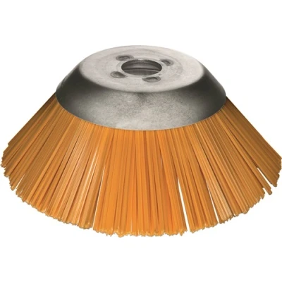 Afbeelding van Lessmann Staaldraadborstel d. 160 mm gat 25,4 polyester 10 10.000 omw/min 1 stuk 42500101