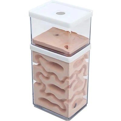 Afbeelding van aleawol Ant Nest Mierenboerderij Mierennest Transparant PC Plastic Gips Mierenhuis Mierenwerkplaats Insectenvilla Mierenvoederbox voor mieren studie Wetenschapperiment Gift