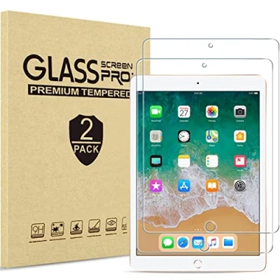 Afbeelding van ProCase 2 Stuks Beschermglas Screen Protector voor iPad 9,7 Inch 2018 6e Gen/2017 5e Gen, Pro 2016, Air / Tempered Gehard Glas Schermbeschermer Screenprotector Beschermfolie Helder