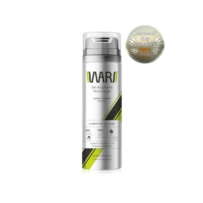 Afbeelding van WARS EXPERT FOR MEN COMFORT &amp; CARE SHAVING GEL GREEN PROTECT 200 ml