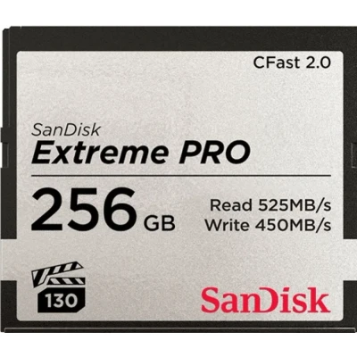 Afbeelding van Sandisk Extreme Pro CFAST 2.0 256GB 525MB/s VPG130