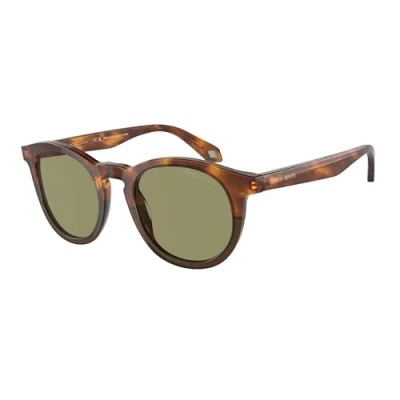Afbeelding van Giorgio Armani Zonnebril, Heren, Maat: 50, Dark brown